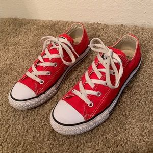 red converse womens size 5